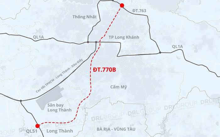 Đồng Nai đẩy nhanh giải phóng mặt bằng tuyến ĐT 770B