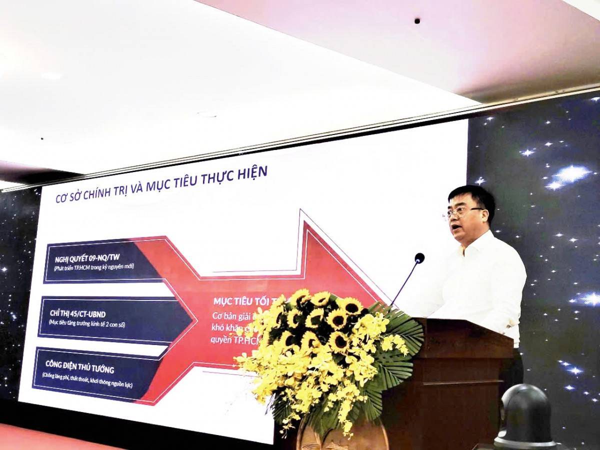 TP.Hồ Chí Minh khơi thông hơn 206.000 tỷ đồng vốn đầu tư, tiếp tục rà soát gần 1.000 dự án tồn đọng