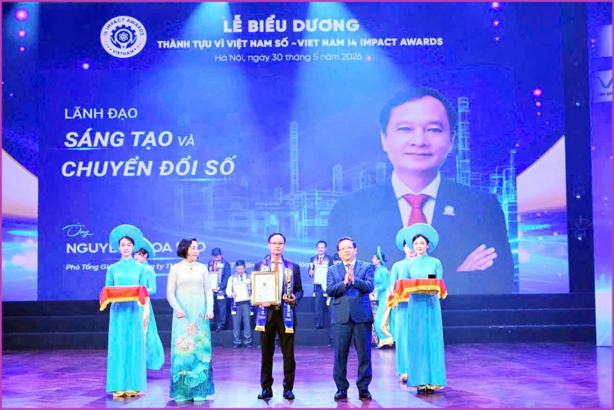 Yến sào Khánh Hòa Sanest Sanvinest ghi dấu ấn tại I4 Impact Awards 2026