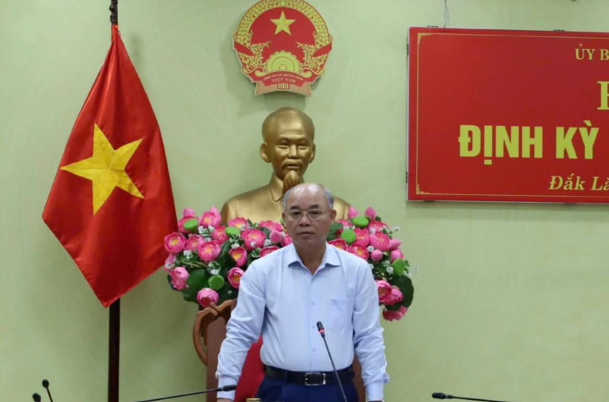 UBND tỉnh Đắk Lắk họp báo định kỳ tháng 4 năm 2026