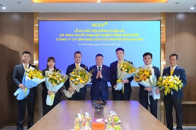 Con trai "bầu" Thụy xuất hiện tại sàn tiền số SCEX với vai trò mới