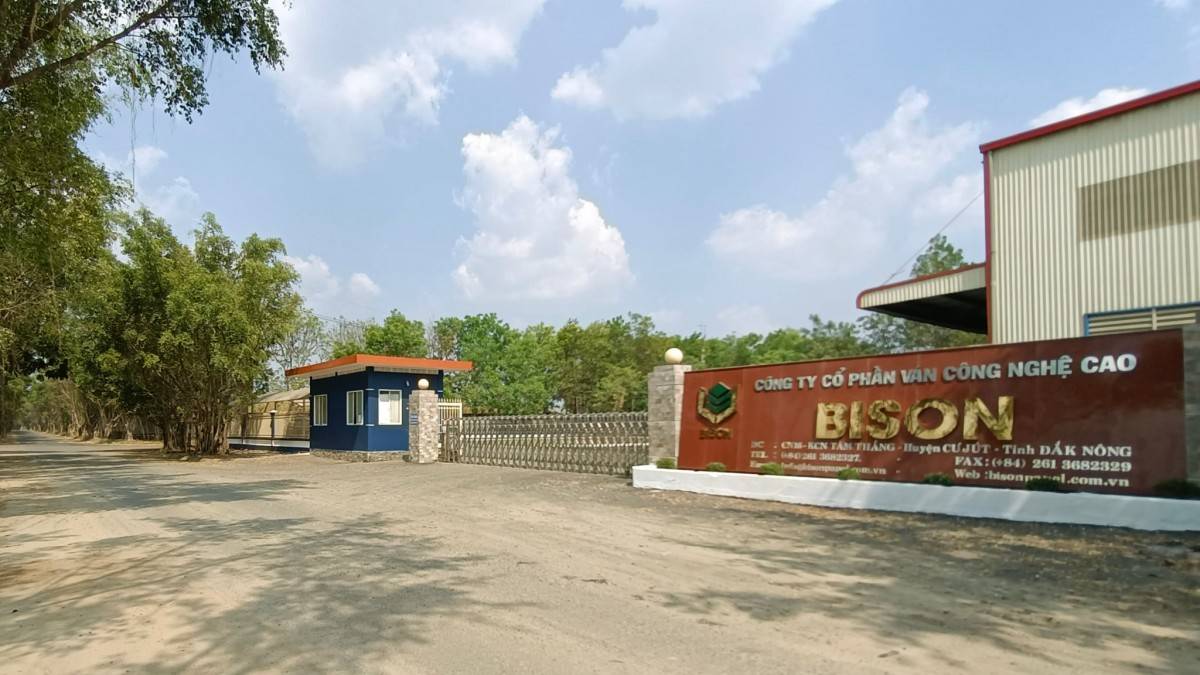 Lâm Đồng: Công ty Bison hoàn thiện pháp lý môi trường cho cơ sở sản xuất ván dán tại KCN Tâm Thắng