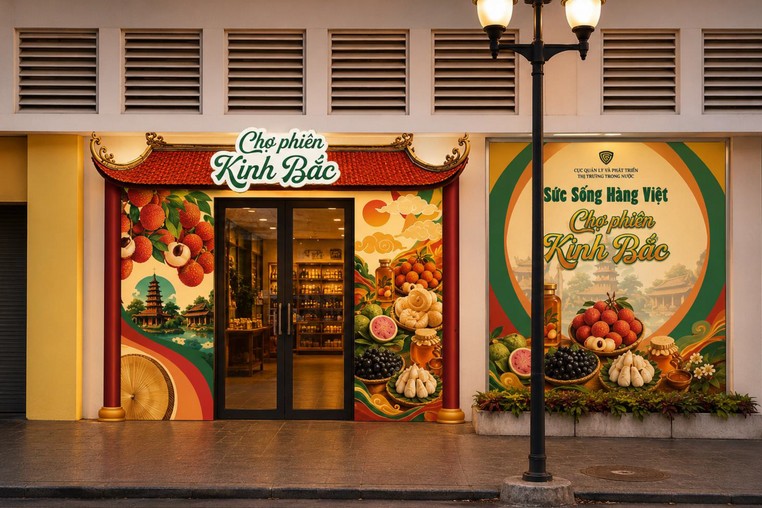 “Chợ phiên Kinh Bắc” mang đặc sản vùng quan họ đến với người tiêu dùng Thủ đô