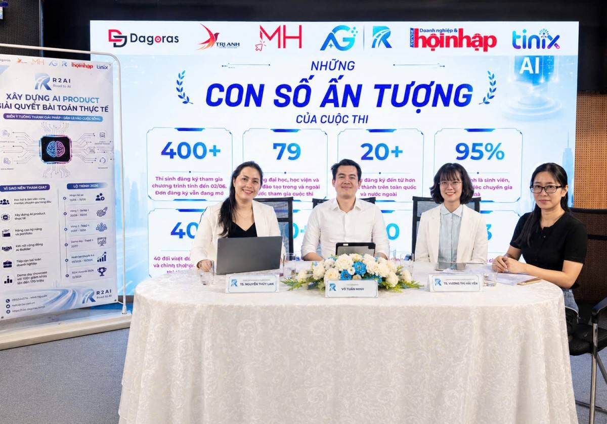 ROAD TO AI 2026 – Doanh nghiệp đặt hàng tìm thế hệ kỹ sư AI tương lai