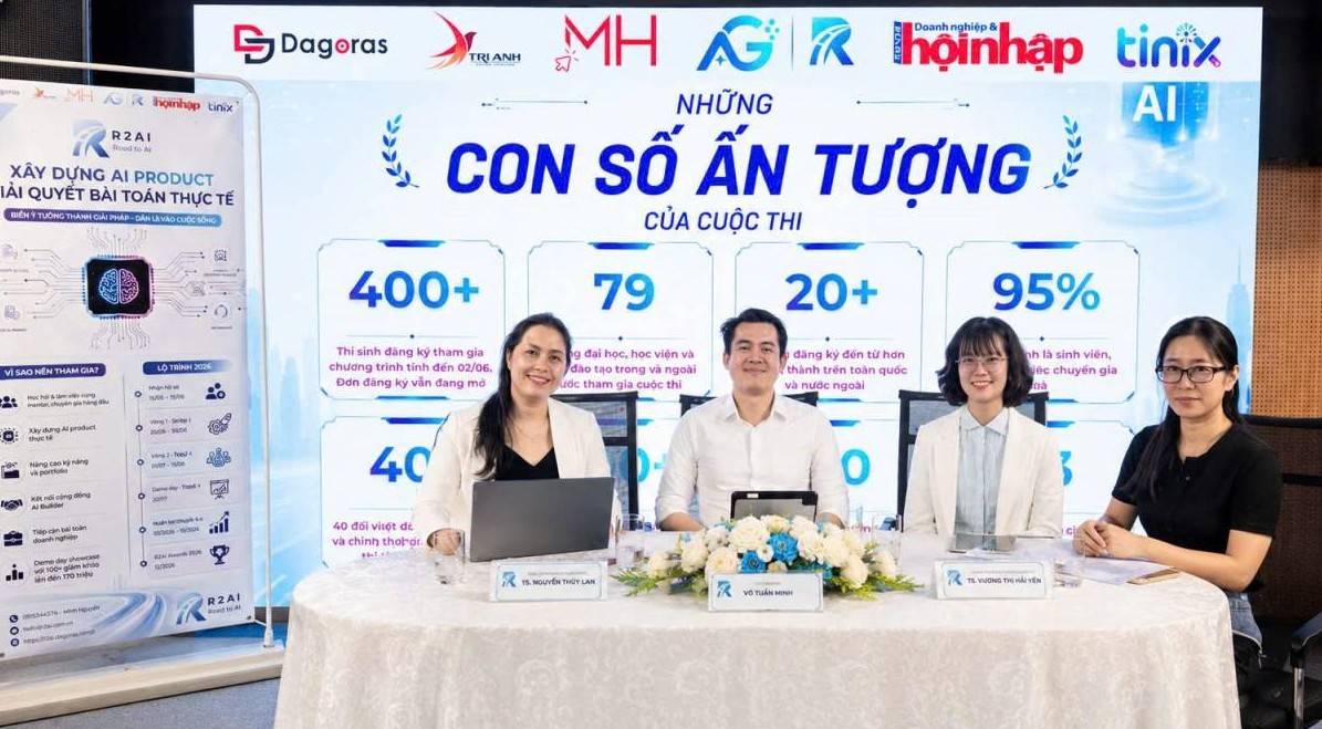 ROAD TO AI 2026 – Doanh nghiệp đặt hàng tìm thế hệ kỹ sư AI tương lai