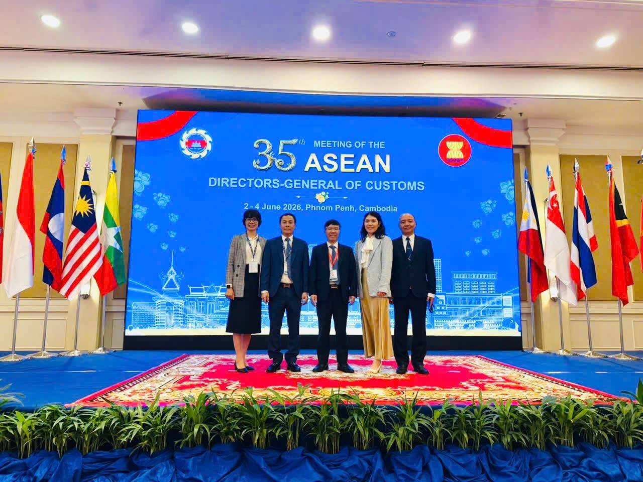 Hải quan ASEAN thông qua Tuyên bố chung, thúc đẩy số hóa và kết nối chuỗi cung ứng khu vực