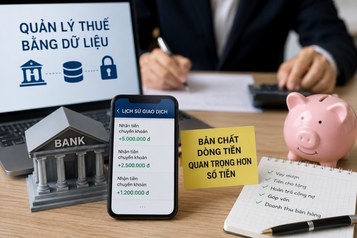 Tiền chuyển vào tài khoản có phải nộp thuế không? Người dân cần hiểu đúng để tránh rủi ro