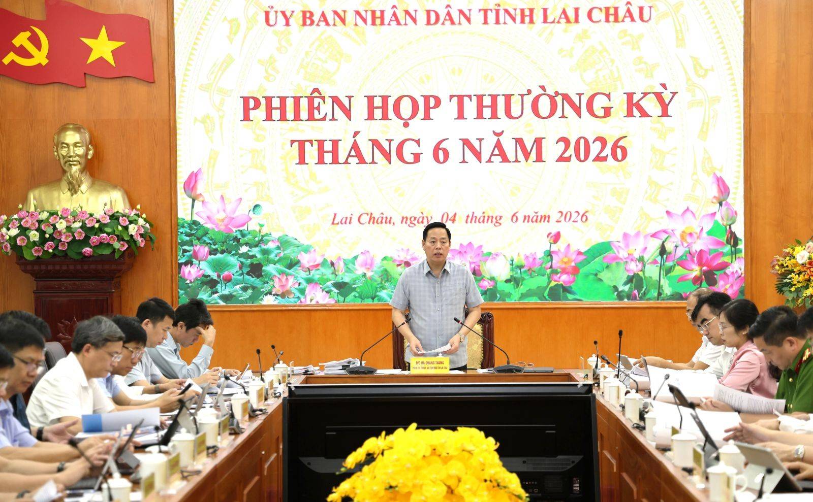 Lai Châu thúc tiến độ đầu tư công, gỡ nghẽn nguồn thu đất, tăng tốc 6 tháng cuối năm