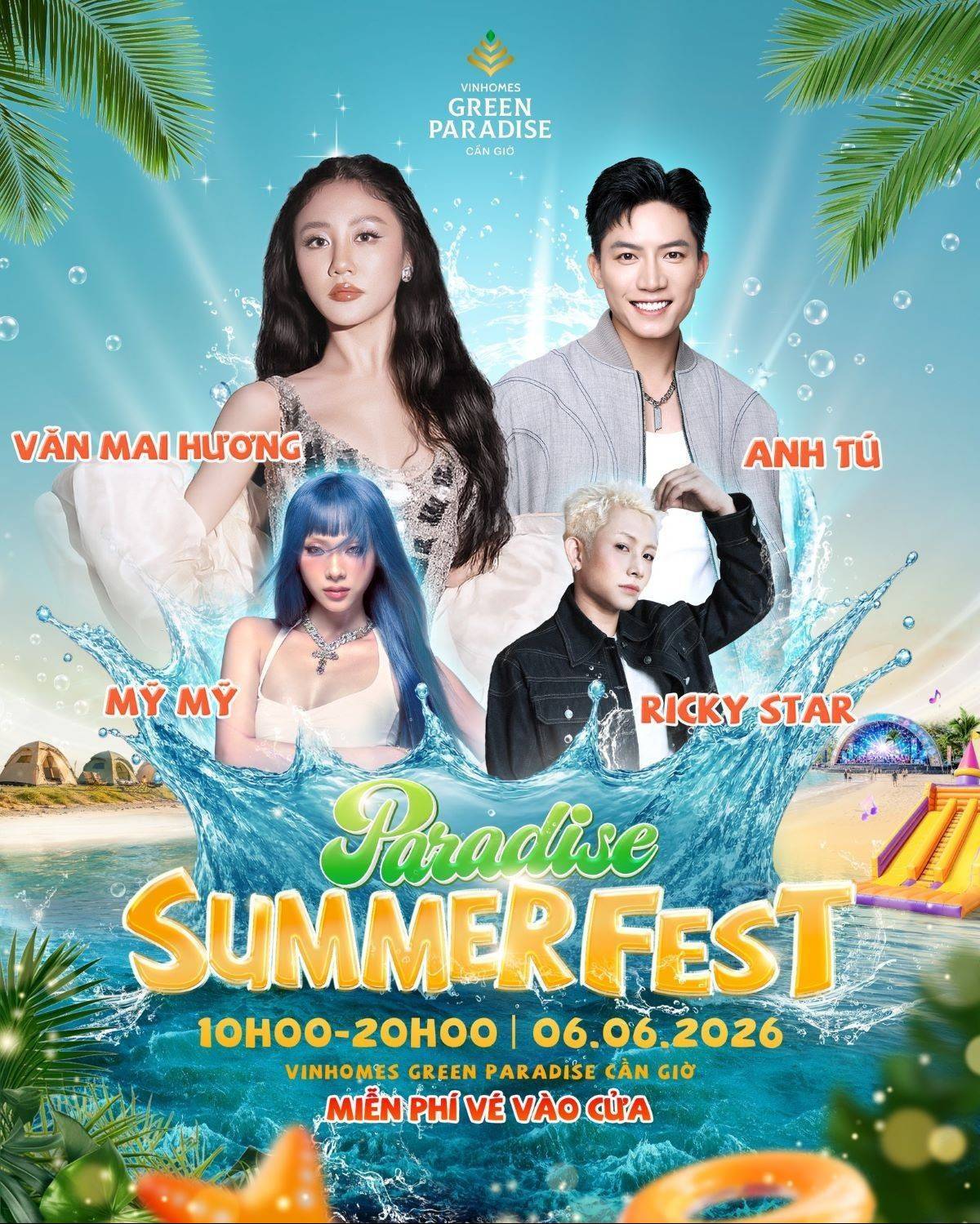 Đếm ngược khai hội Paradise Summer Fest: Trọn bộ bí kíp trải nghiệm siêu đô thị ESG++ đầu tiên của Việt Nam
