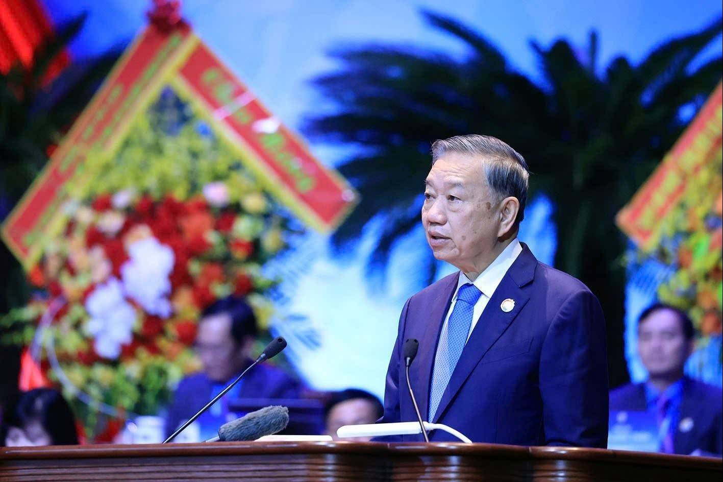 Tổng Bí thư, Chủ tịch nước Tô Lâm: Công đoàn phải thực sự là chỗ dựa của người lao động