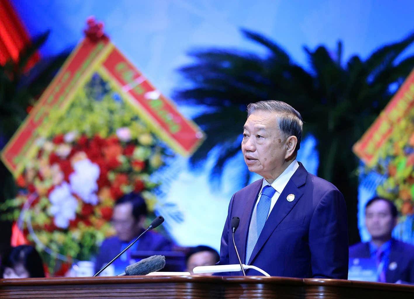 Tổng Bí thư, Chủ tịch nước Tô Lâm: Công đoàn phải thực sự là chỗ dựa của người lao động