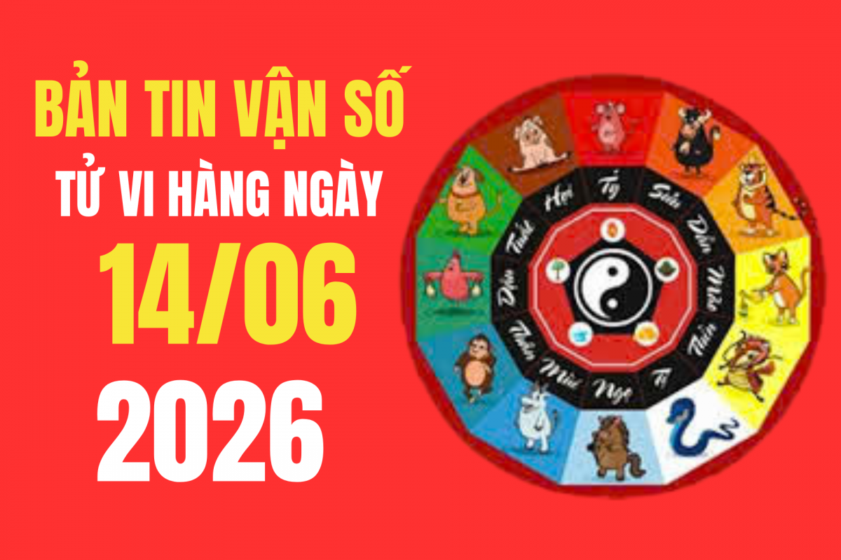 Tử vi - Vận số ngày 14/6/2026 Bí mật phong thủy màu sắc: Diện ngay đồ đỏ, xanh lục để may mắn tự tìm đến gõ cửa.