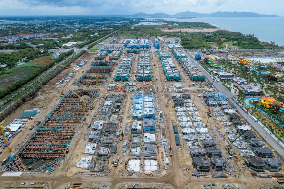 Toàn cảnh đại công trường siêu đô thị 96ha tại Vũng Tàu, vận hành công viên sau chưa đầy một năm thi công