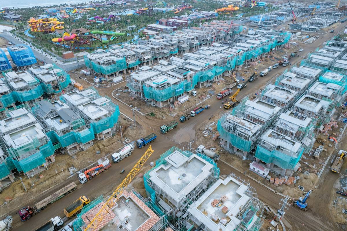 Toàn cảnh đại công trường siêu đô thị 96ha tại Vũng Tàu, vận hành công viên sau chưa đầy một năm thi công