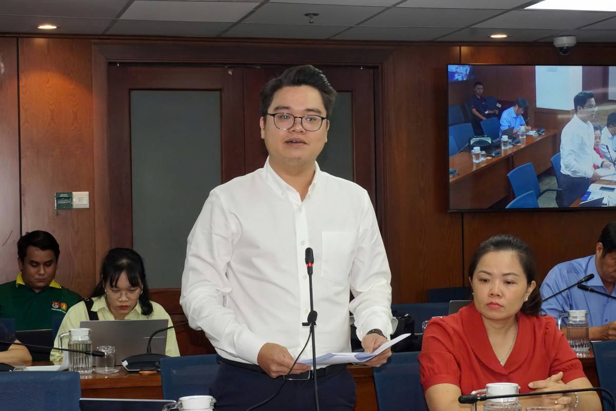  ông Nguyễn Minh Sơn, Phó Bí thư - Chủ nhiệm UBKT, Thành Đoàn TP. Hồ Chí Minh