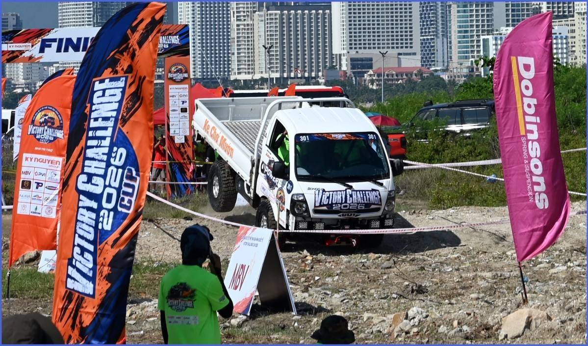 Giải đua xe ô tô thể thao địa hình Victory Challenge 2026 được Livestream trên các nền tảng số