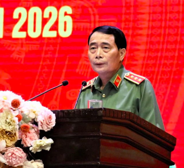 Thượng tướng Lê Quốc Hùng - Ủy viên Trung ương Đảng, Phó Bí thư Đảng ủy Công an Trung ương, Thứ trưởng Bộ Công an