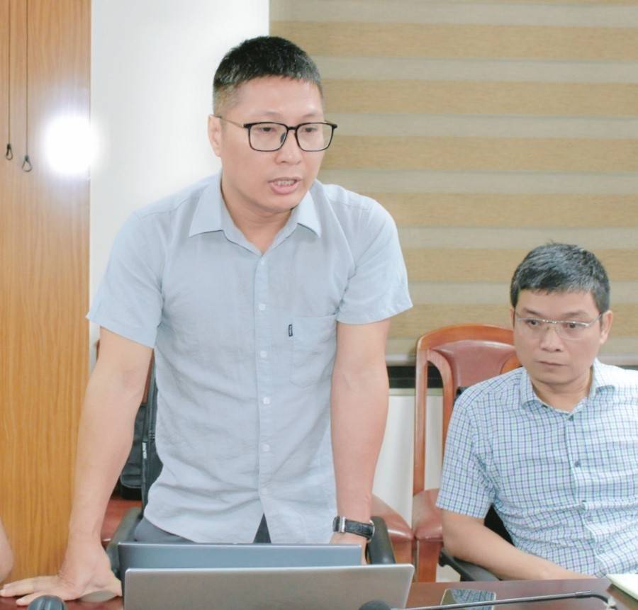 Đơn vị tư vấn trình bày nhiệm vụ Quy hoạch chi tiết dự án Kho LNG Bắc Trung Bộ (Kho LNG Vũng Áng), tỷ lệ 1/500