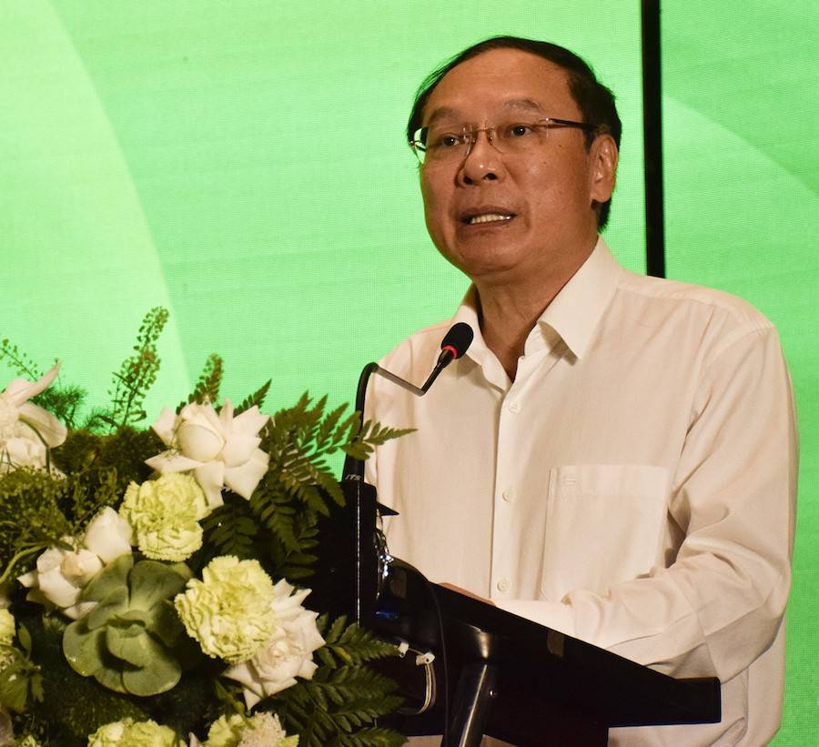 Ông Lê Công Thành - Thứ trưởng Bộ Nông nghiệp và Môi trường phát biểu kết luận diễn đàn