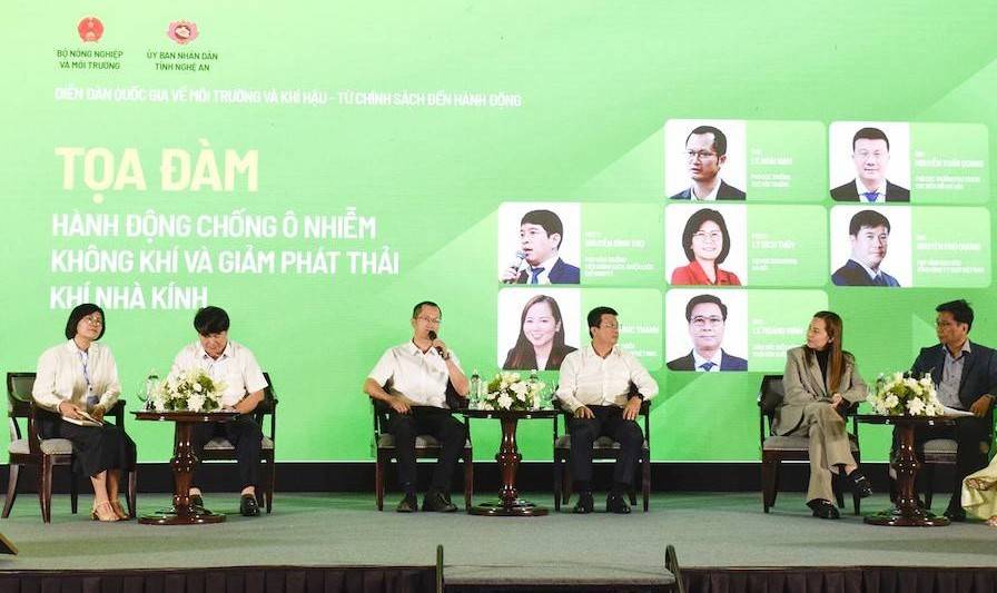 Hành động chống ô nhiễm không khí và giảm phát thải khí nhà kính