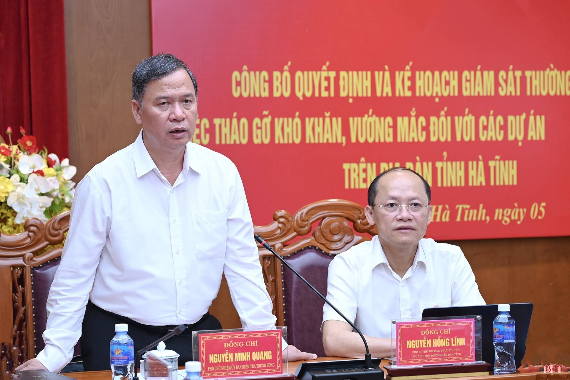 UBKT Trung ương giám sát việc xử lý dự án tồn đọng tại Hà Tĩnh, thúc đẩy khơi thông nguồn lực phát triển