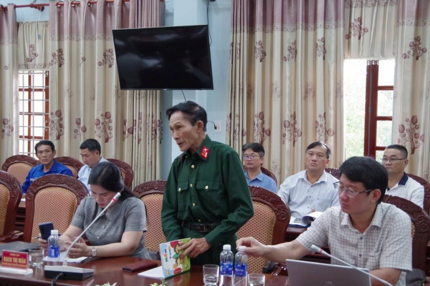 Đại tá Nguyễn Tấn Lâm, Chủ tịch Hội Cựu chiến binh tỉnh Quảng Ngãi