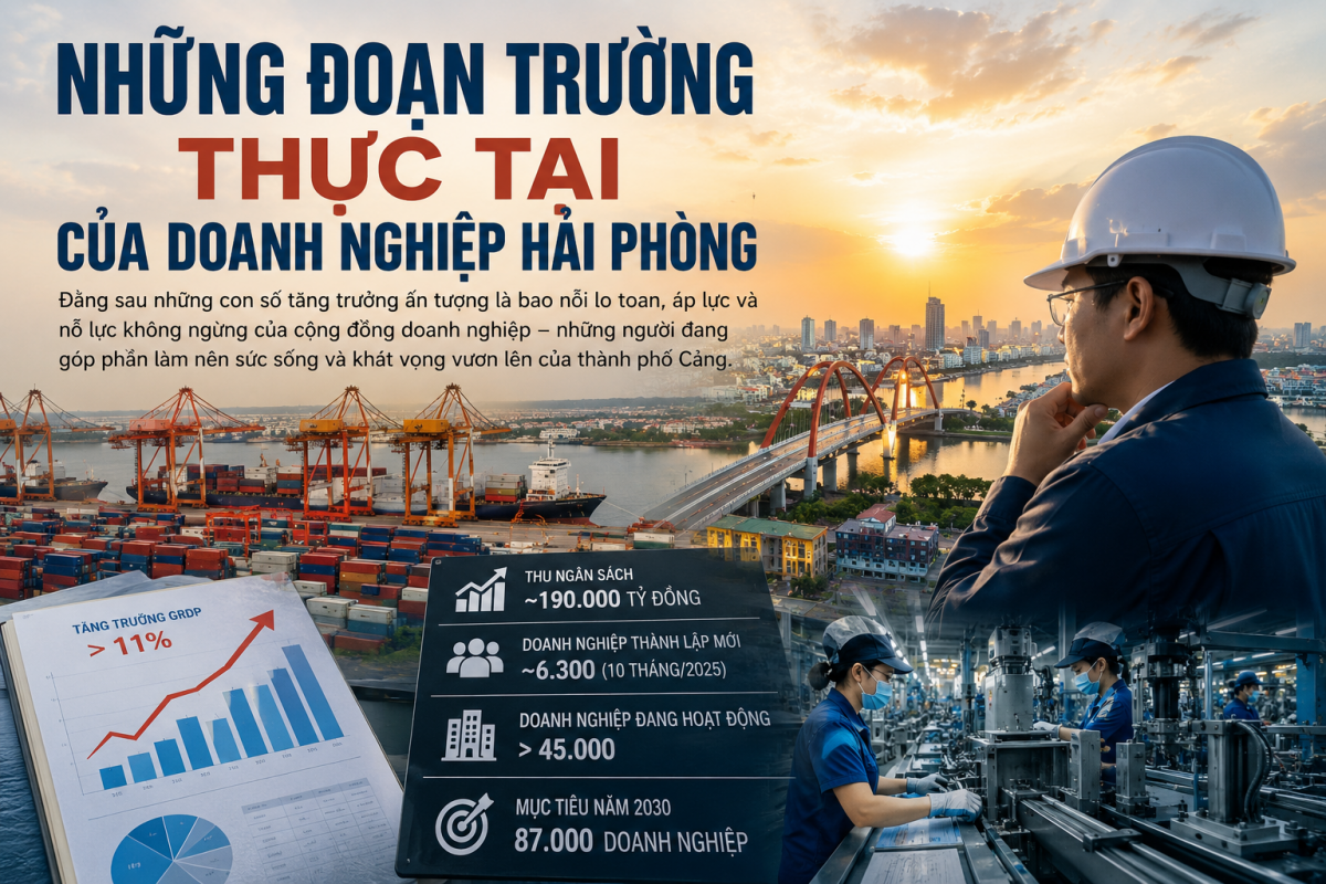 Những đoạn trường phía sau những con số tăng trưởng của doanh nghiệp Hải Phòng