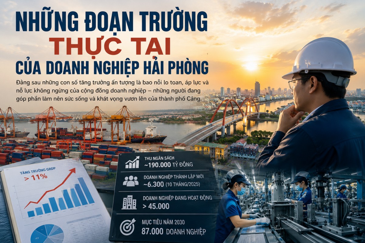 Những "đoạn trường" phía sau những con số tăng trưởng của doanh nghiệp Hải Phòng