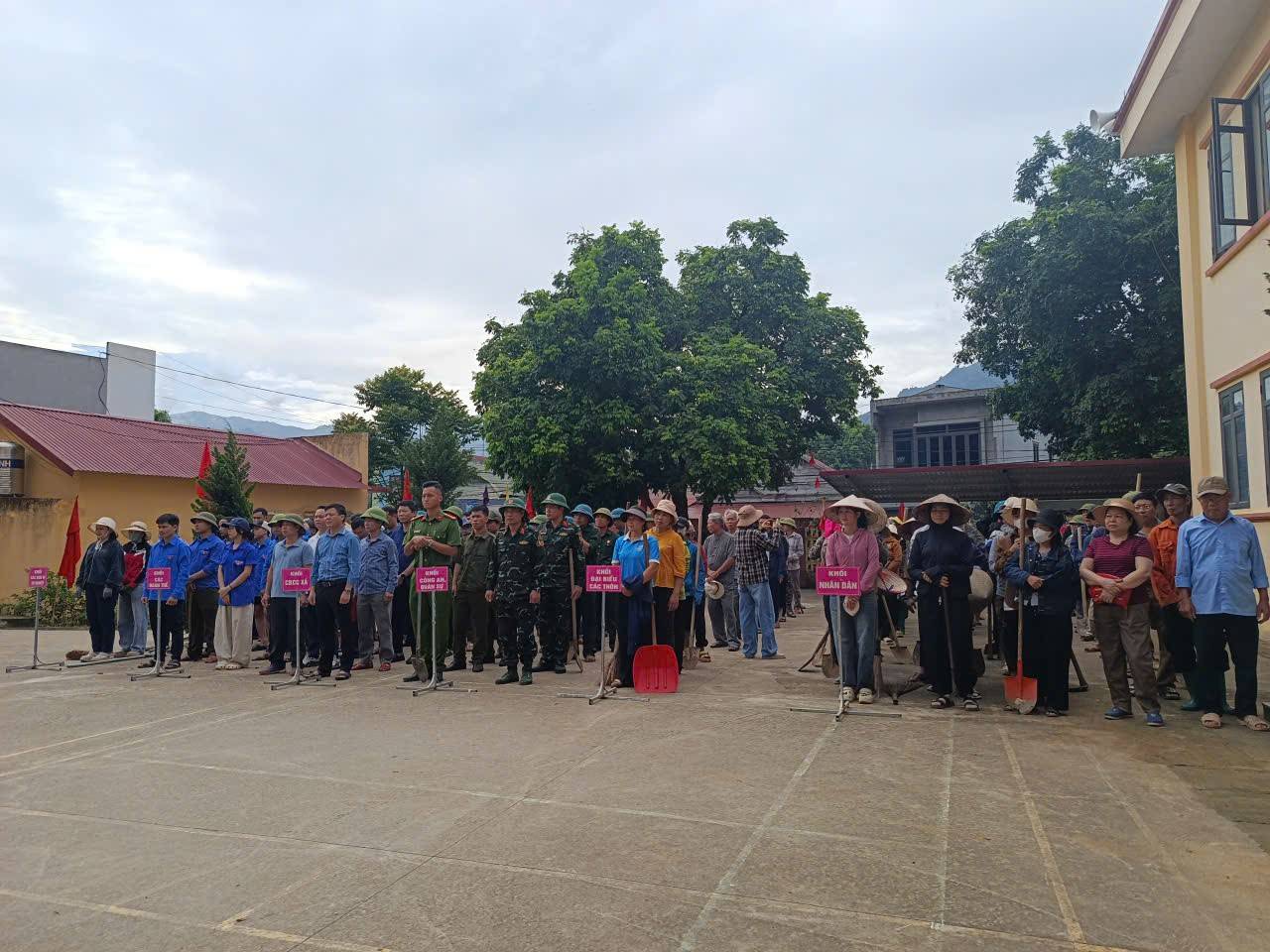 Lào Cai: Mỏ Vàng huy động toàn xã hội chung tay xây dựng môi trường xanh, sạch, đẹp