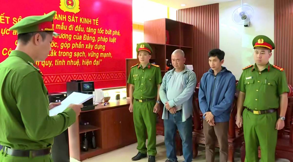 Chủ doanh nghiệp Kính Nhôm Inox Anh Tuấn ở Đắk Lắk bị khởi tố