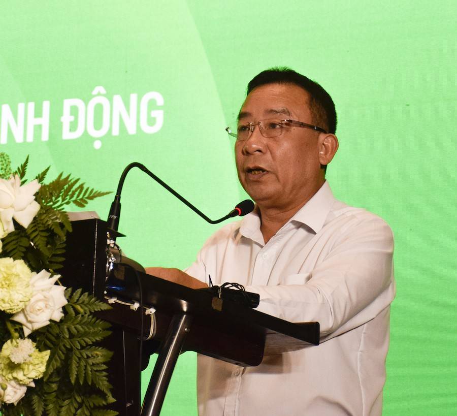 Ông nGuyễn Văn Đệ - Phó Chủ tịch UBND tỉnh nghệ An phát biểu tại diễn đàn