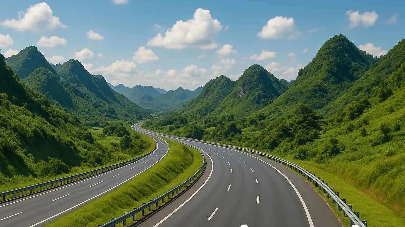 Tuyến đường Việt Trì - Hòa Bình kết nối cao tốc Nội Bài - Lào Cai với cao tốc Hòa Bình - Sơn La (Ảnh minh họa: BCP).
