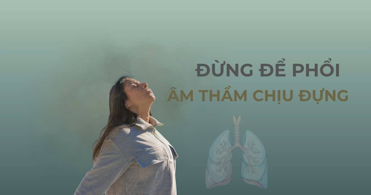 Thói quen bảo vệ sức khỏe hô hấp giúp giảm nguy cơ bệnh hô hấp mãn tính