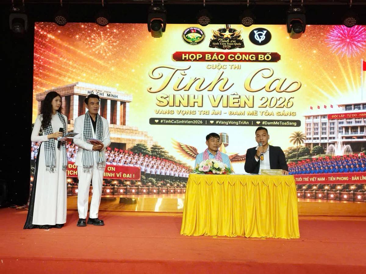 Tình ca sinh viên 2026: Cầu nối giữa người trẻ và doanh nghiệp