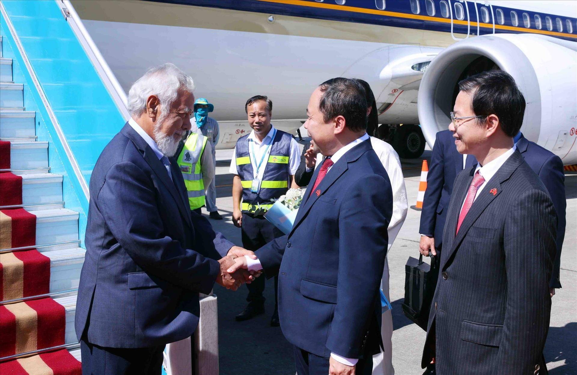 Thủ tướng Timor-Leste Xanana Gusmão tới Hà Nội, thúc đẩy hợp tác song phương và hội nhập ASEAN