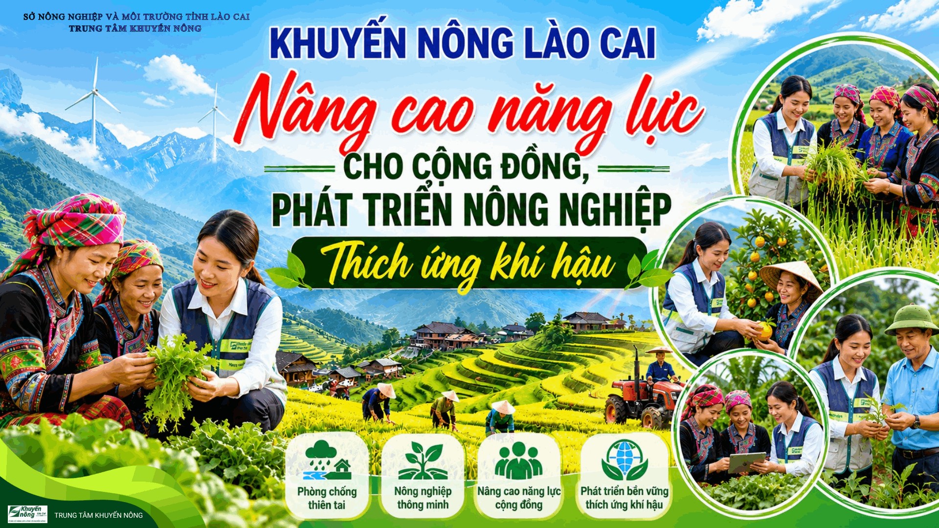 Lào Cai nâng cao năng lực thích ứng biến đổi khí hậu, bảo vệ sản xuất và sinh kế người dân
