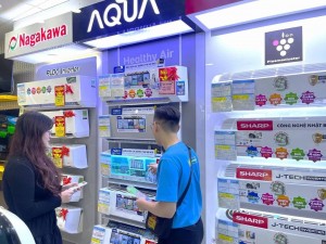Doanh thu bán máy lạnh tại Điện Máy Xanh tăng gấp rưỡi trong 5 tháng đầu năm