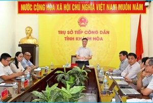 Khánh Hòa: Tăng cường sự lãnh đạo của Đảng trong công tác tiếp dân, giải quyết khiếu nại, tố cáo