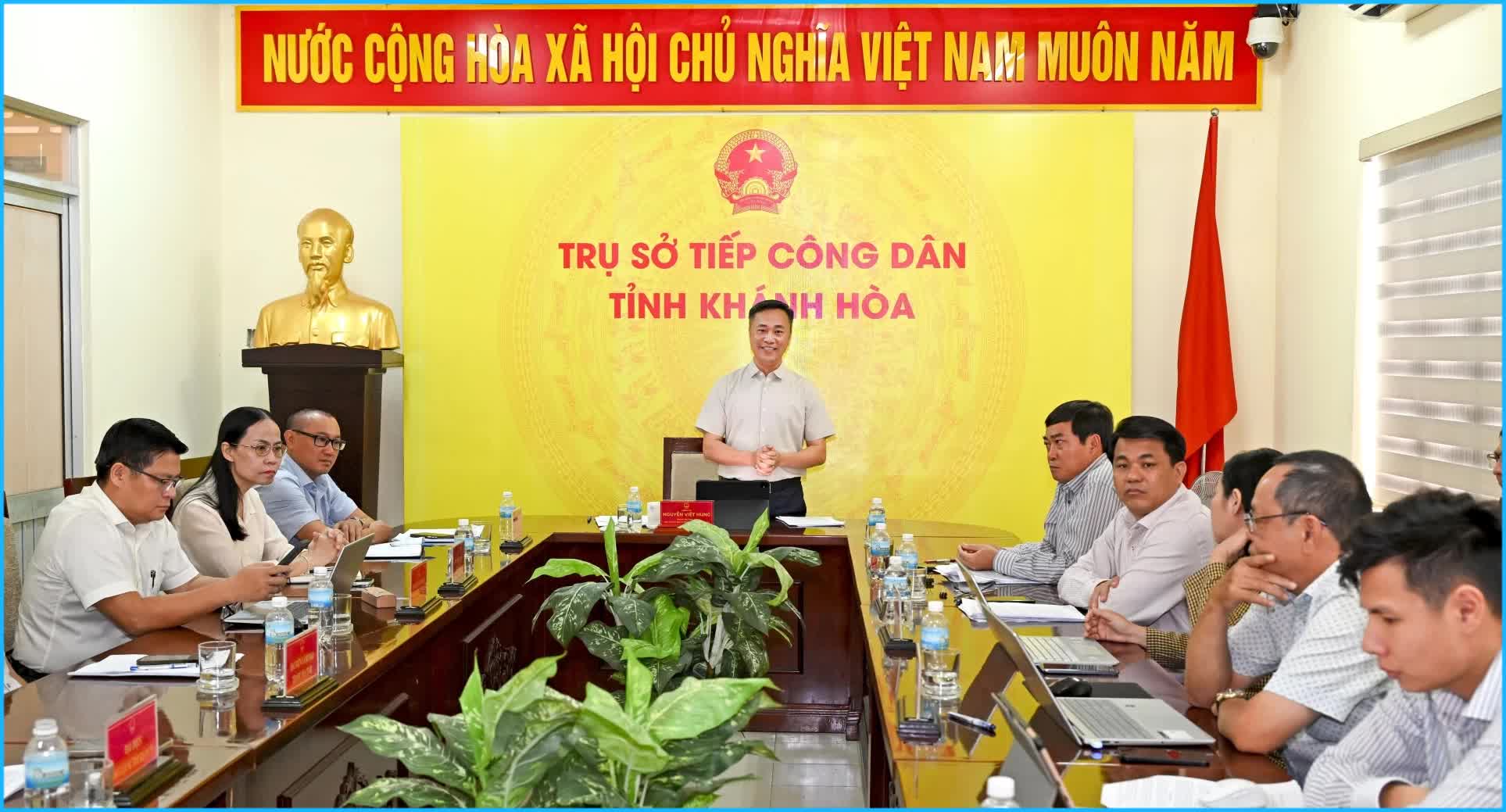 Khánh Hòa: Tăng cường sự lãnh đạo của Đảng trong công tác tiếp dân, giải quyết khiếu nại, tố cáo