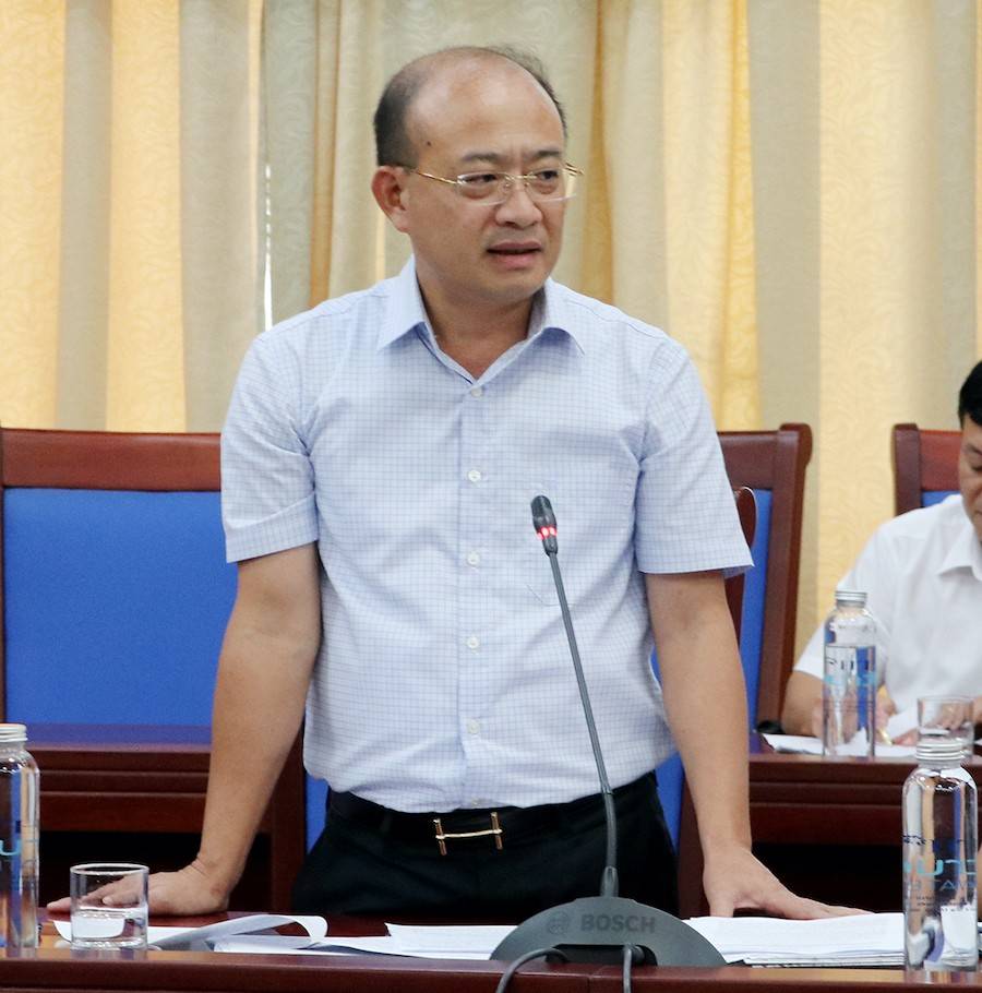 Ông Nguyễn Hoàng Minh - Chủ tịch UBND phường Vinh Hưng (Nghệ An) cho biết phường sẽ hoàn thành GPMB trước 30/6/2026 