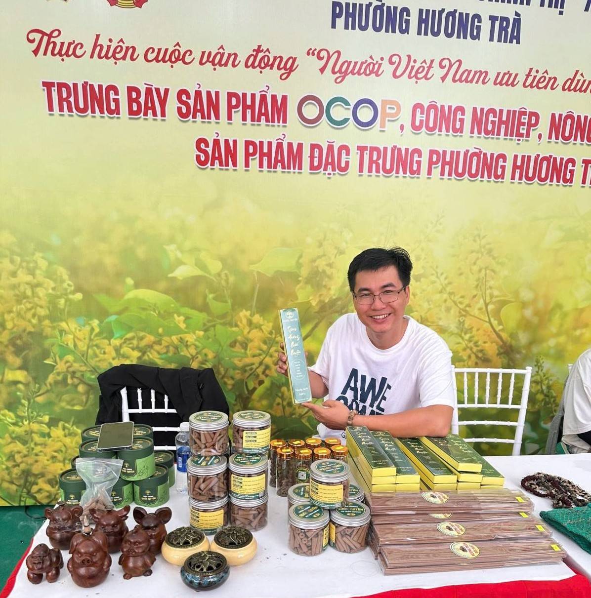 Từ kỹ sư cơ khí đến người làm trầm hương xứ Quảng: Hành trình của Ngô Tấn Quyền