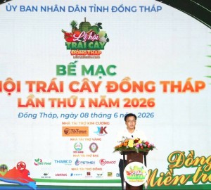 Lễ hội Trái cây Đồng Tháp: Kết nối nông sản, doanh thu hội chợ ước khoảng 4,5 tỷ đồng