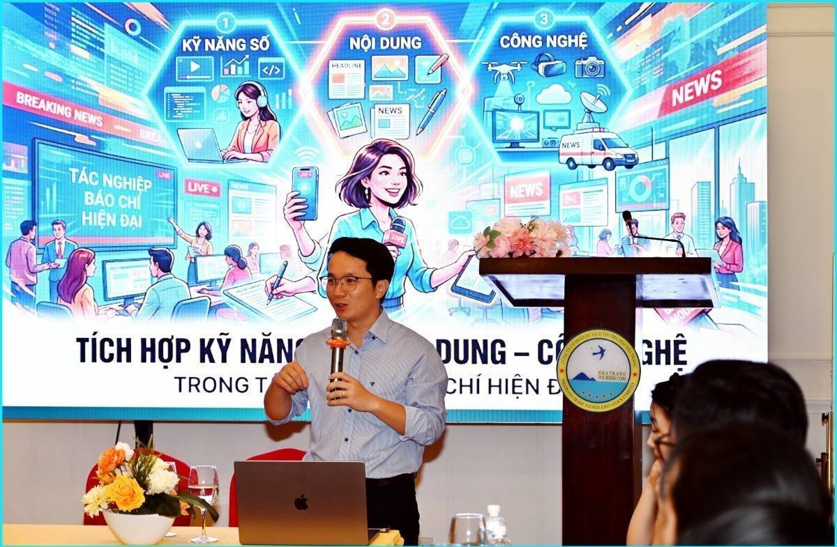 Hội Nhà báo tỉnh Khánh Hòa tổ chức lớp bồi dưỡng Nghiệp vụ báo chí