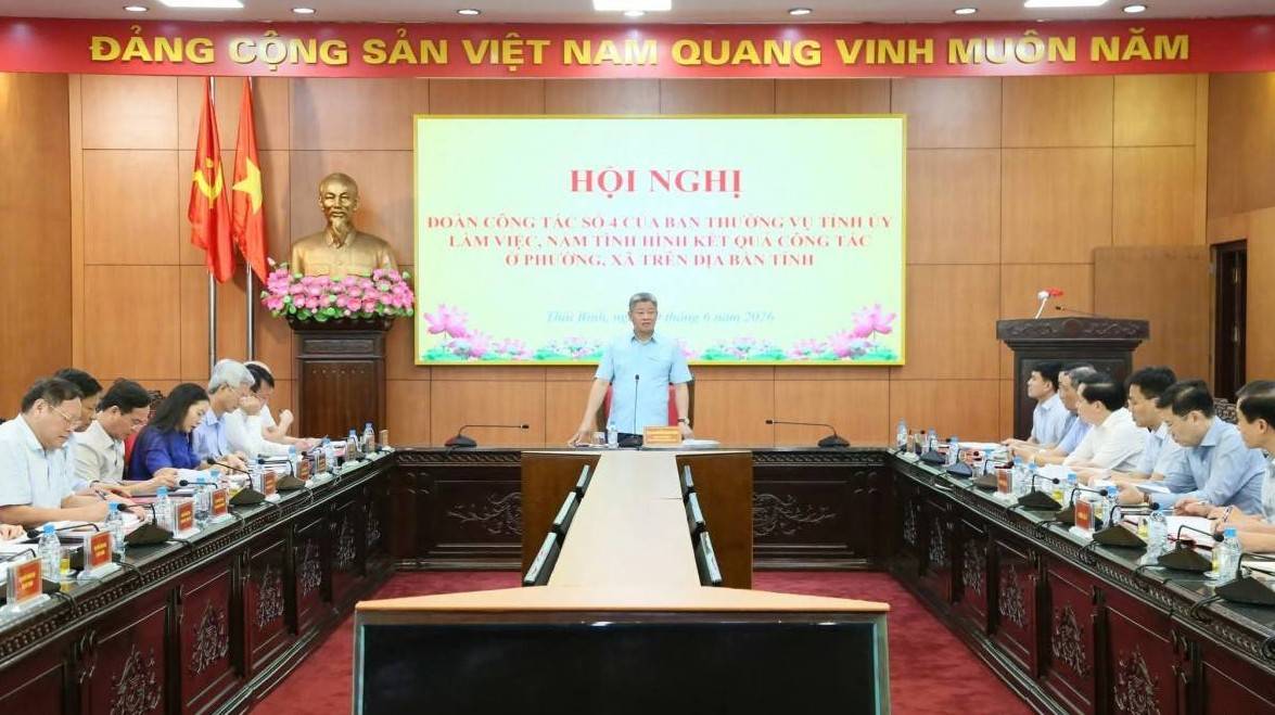Hưng Yên: Đoàn công tác số 4 của Ban Thường vụ Tỉnh ủy làm việc với 14 xã, phường