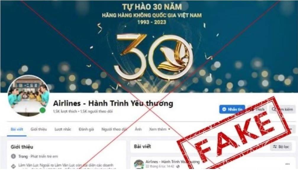 Vietnam Airlines phát báo động đỏ về các chiêu lừa đảo qua mạng bằng nhiều kiểu bẫy