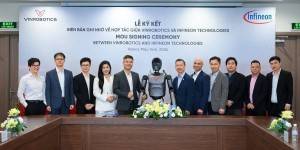 Bắt tay Infineon, VinRobotics  quyết giành vé vào kỷ nguyên AI vật lý
