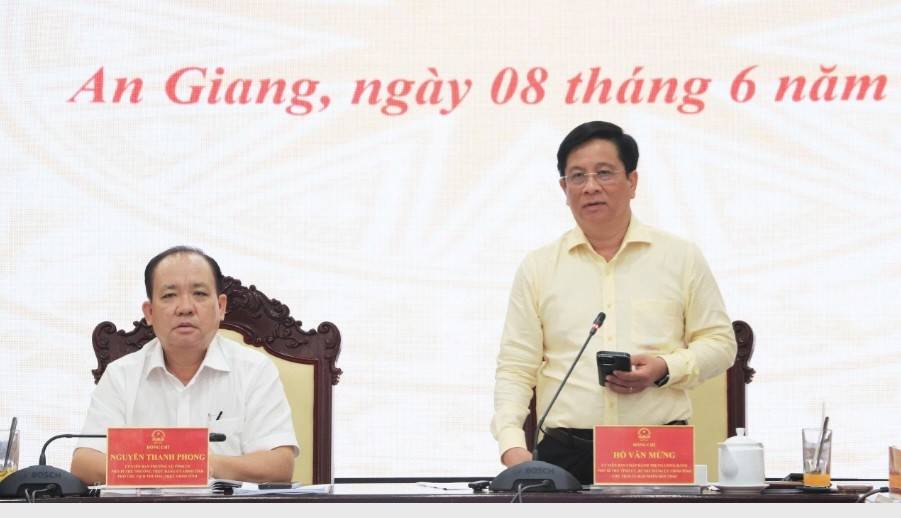 An Giang: Tăng tốc giải ngân vốn đầu tư công, siết trách nhiệm, xử lý nghiêm nhà thầu yếu kém