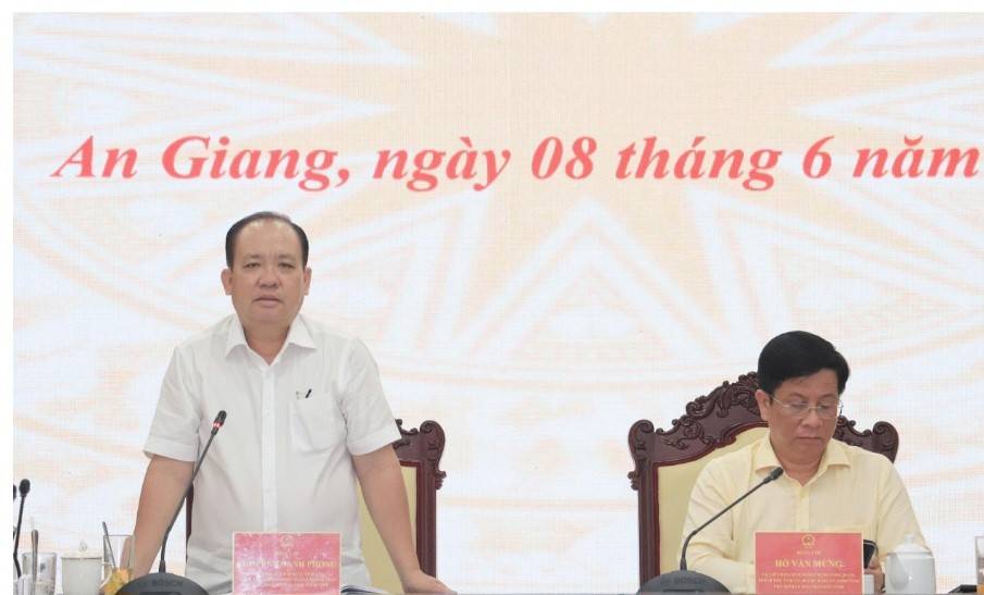 An Giang: Tăng tốc giải ngân vốn đầu tư công, siết trách nhiệm, xử lý nghiêm nhà thầu yếu kém