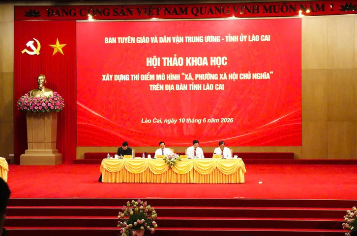 Hội thảo cấp quốc gia bàn giải pháp xây dựng mô hình xã, phường xã hội chủ nghĩa