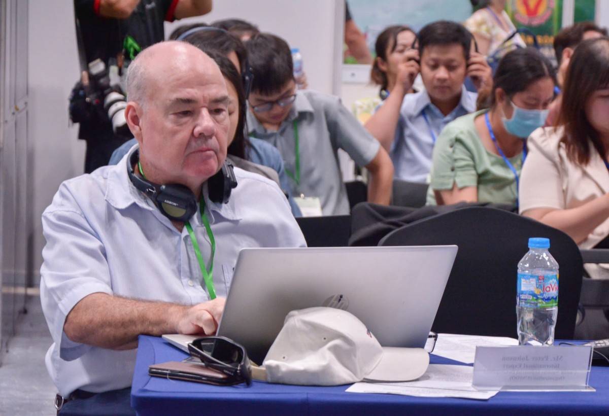Ông Peter Johnson, Chuyên gia Quốc tế của UNIDO 